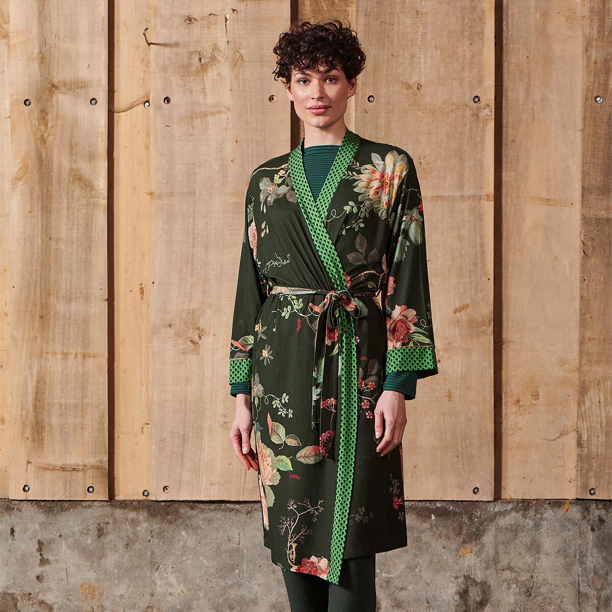 PiP Studio Kimono dark green günstig online kaufen bei Shop