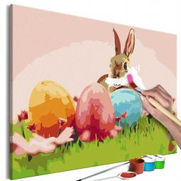 Malen nach Zahlen - Easter Rabbit