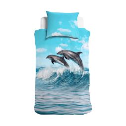 Traumschlaf Bettwäsche Delfine