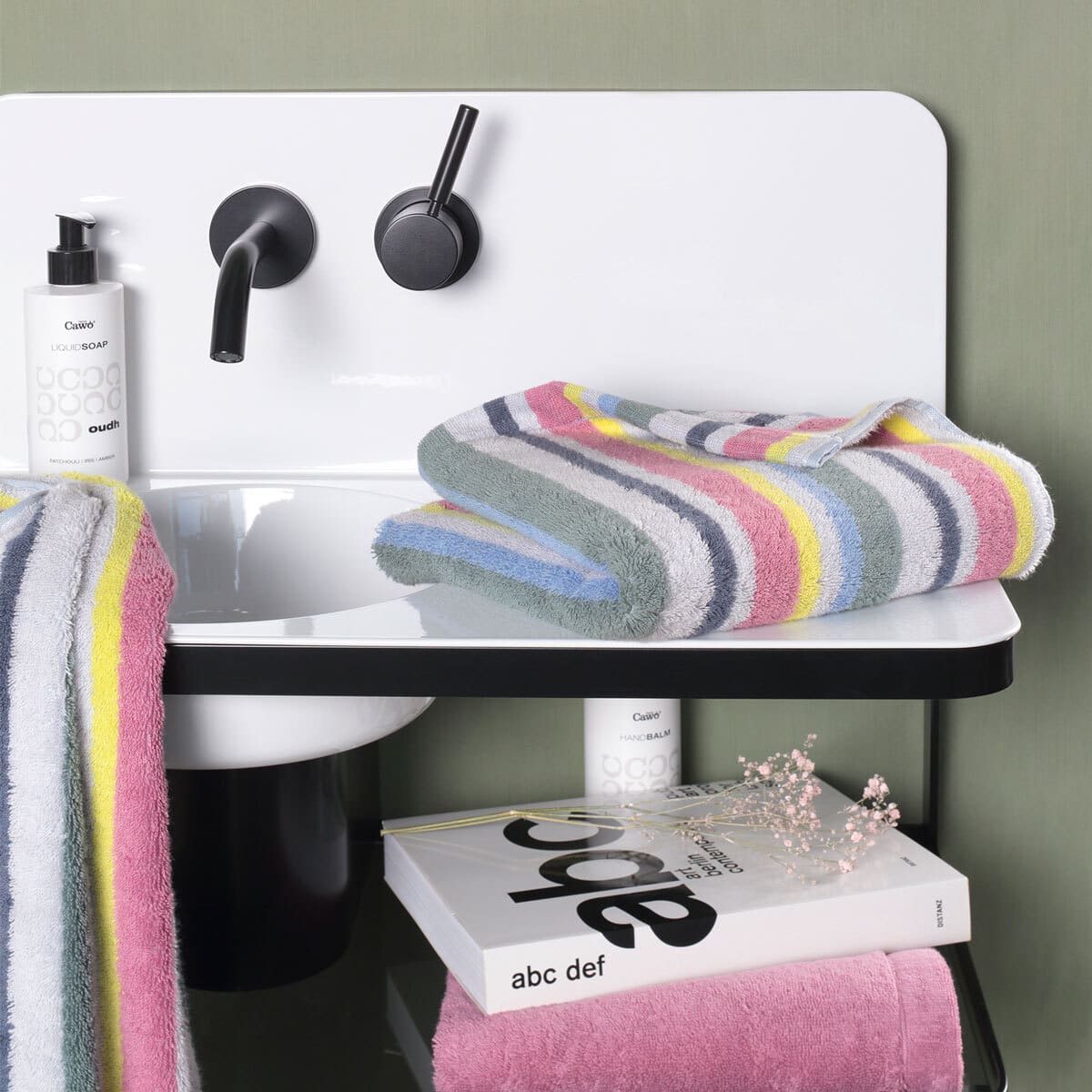 Cawö Handtücher Color Up! 7068 multicolor günstig online kaufen bei  Bettwaren Shop
