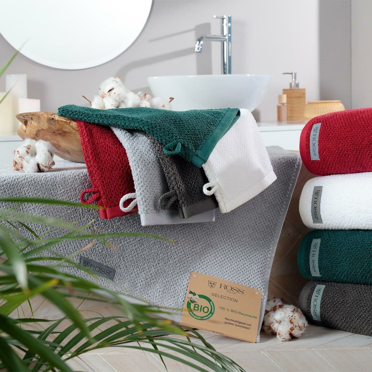 kaufen Ross günstig Bettwaren bei online Shop Bio-Baumwoll Selection Handtücher