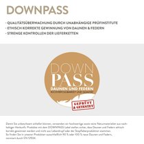 Spessarttraum Baby und Kinder Daunenkissen Spessi, Füllung: 90% Daunen, 10% Federn_dot_4