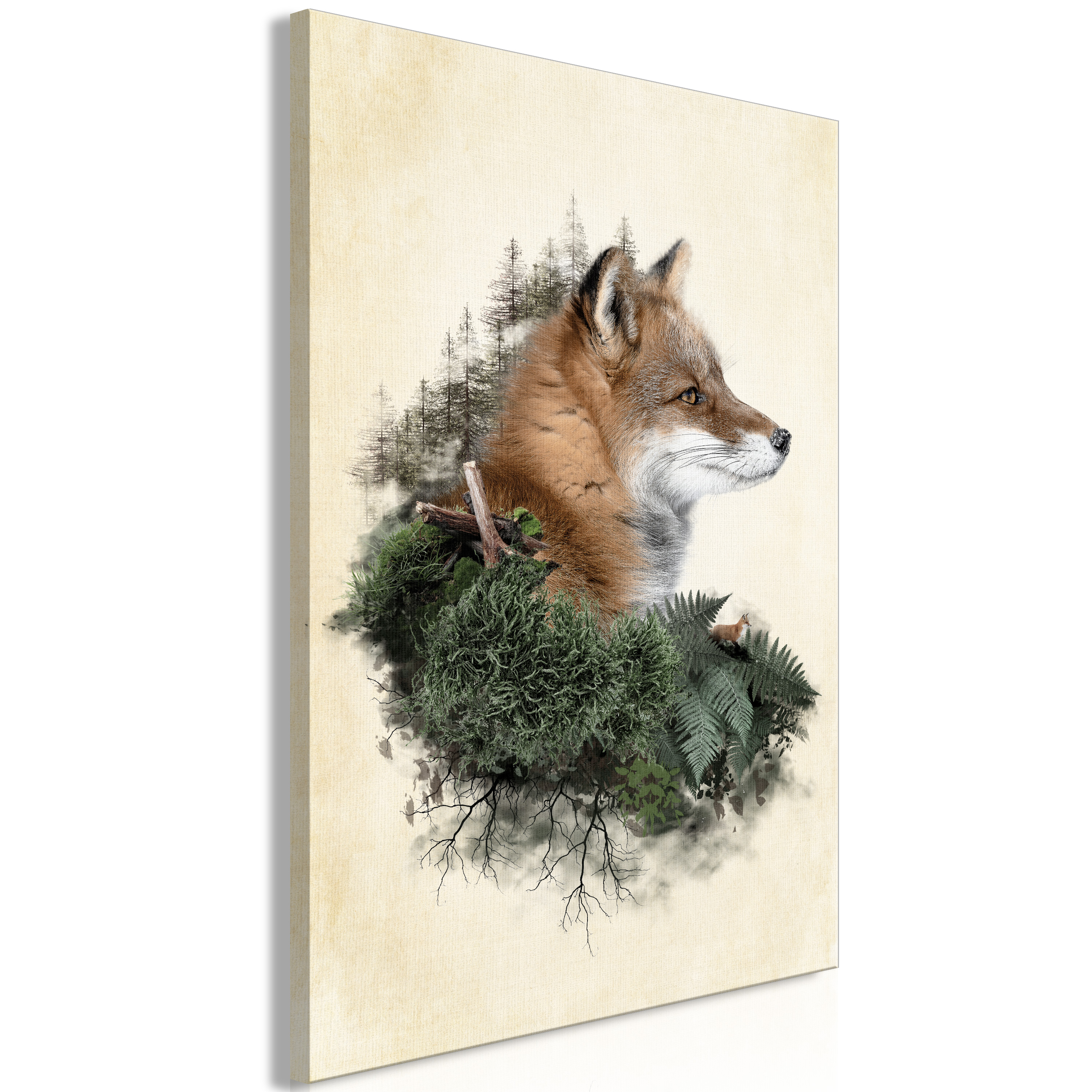 Wandbild - Mr Fox (1 Part) Vertical