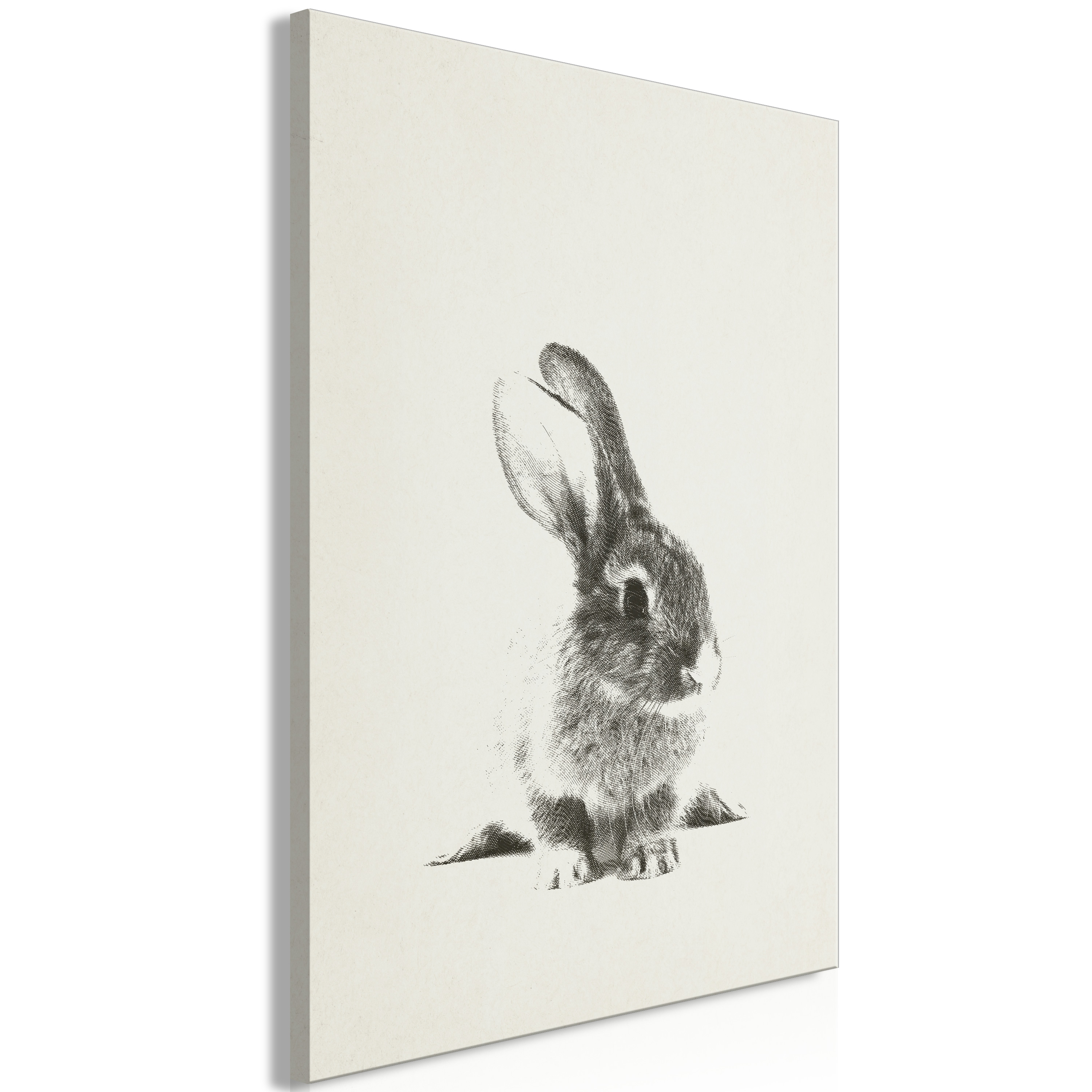 Wandbild - Fluffy Bunny (1 Part) Vertical