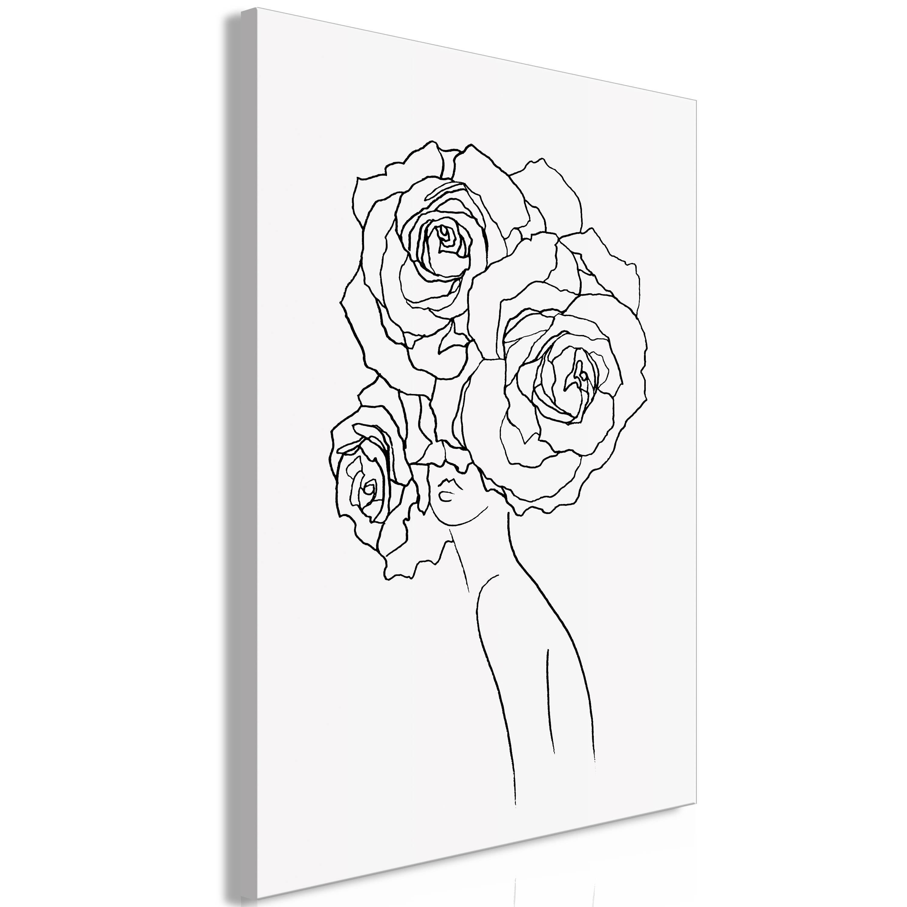 Wandbild - Fancy Roses (1 Part) Vertical