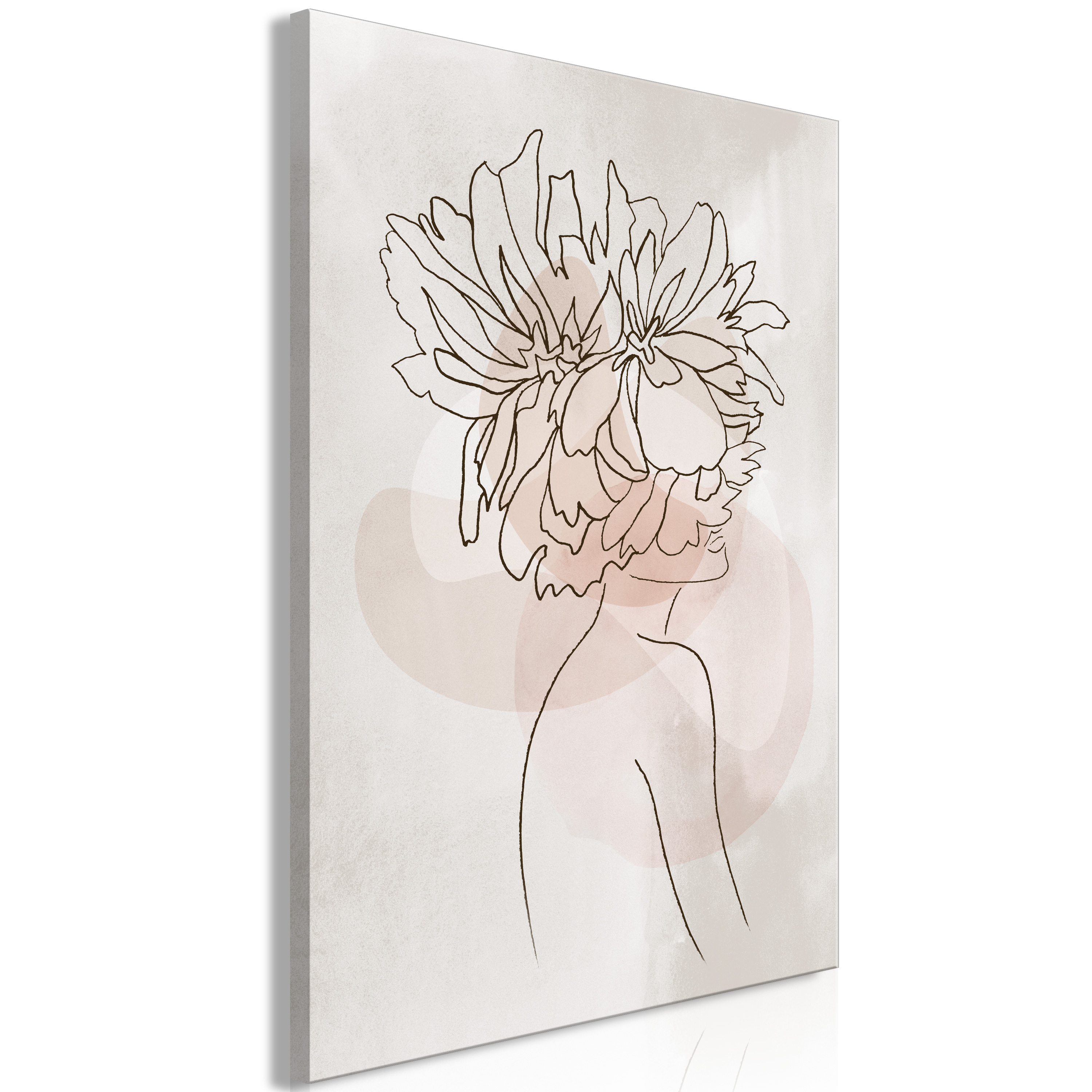 Wandbild - Sophie`s Flowers (1 Part) Vertical