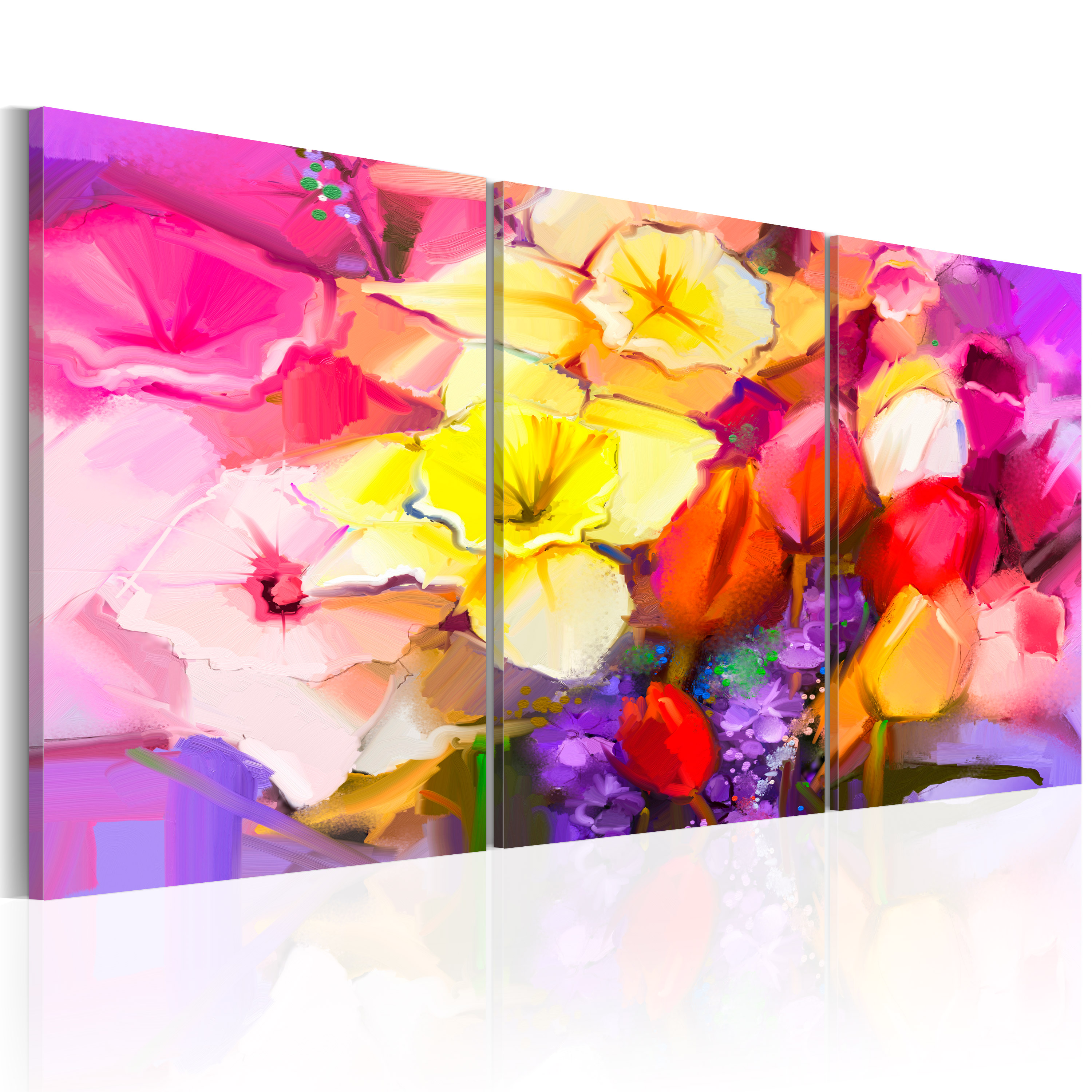 Wandbild - Rainbow Bouquet