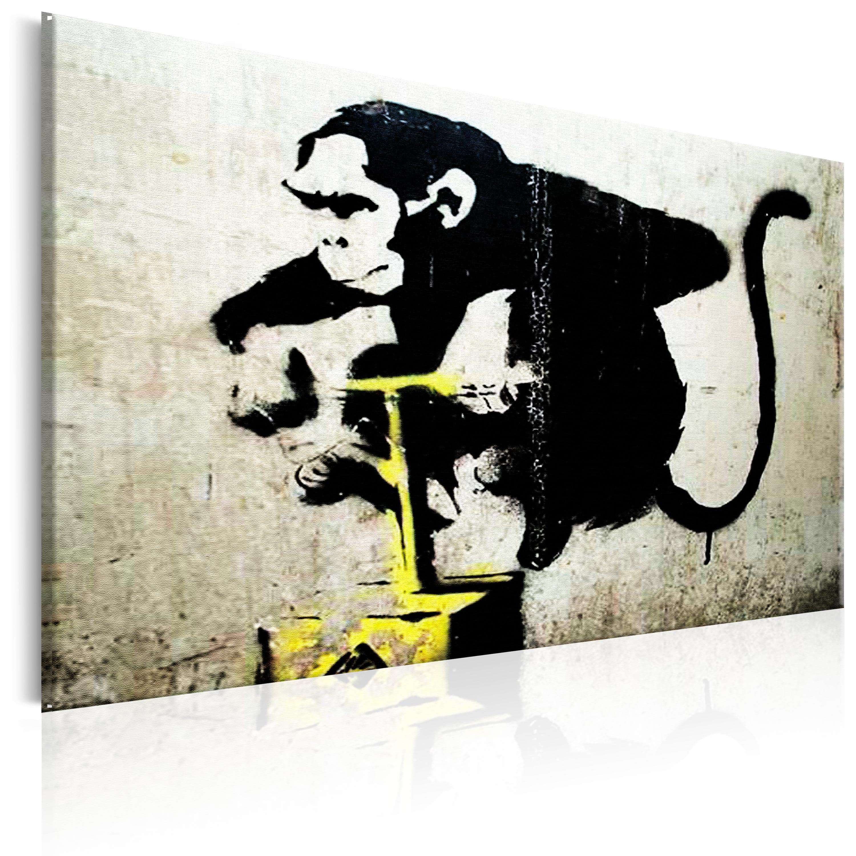 Wandbild - Monkey Detonator by Banksy