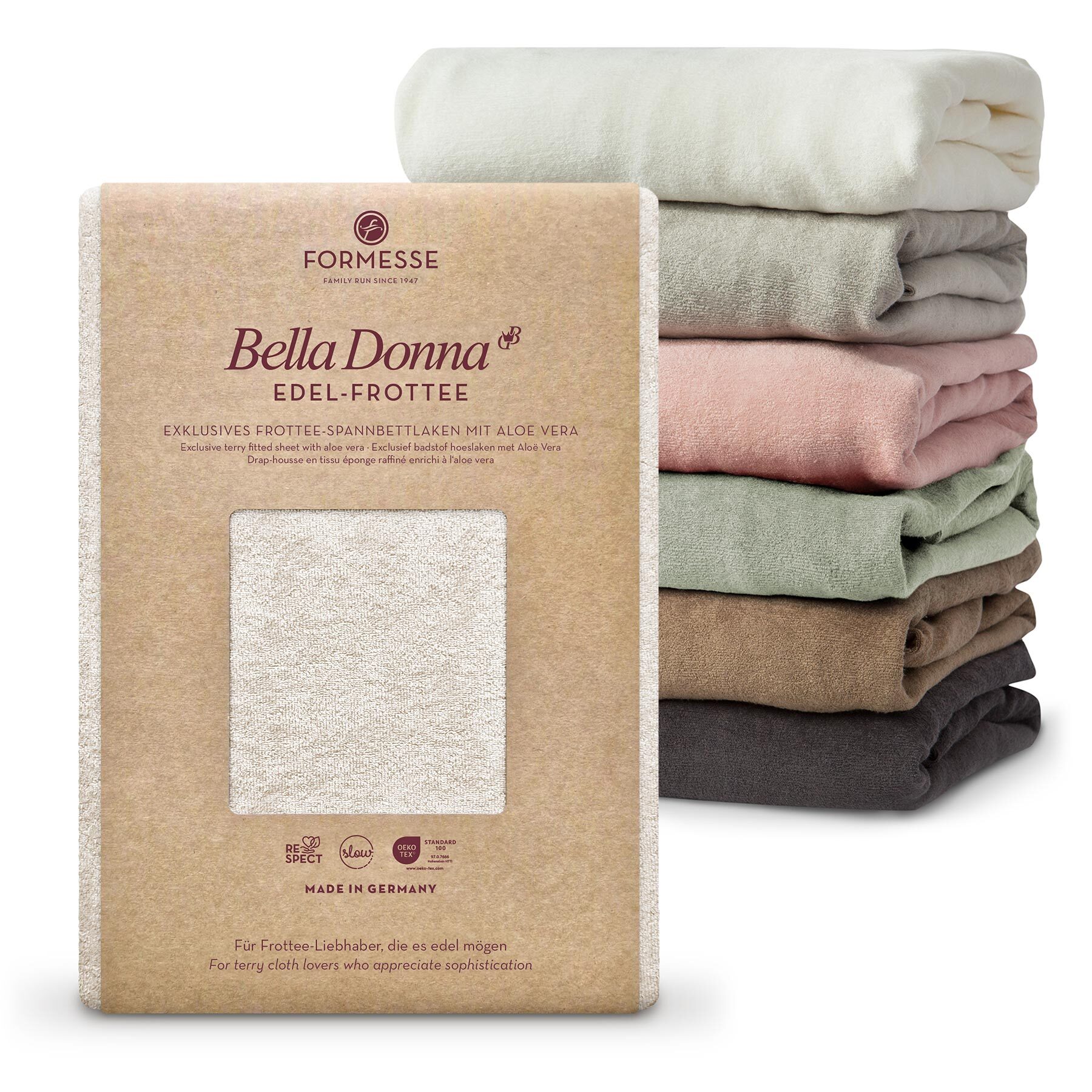 Formesse Bella Donna Edel-Frottee Spannbetttuch