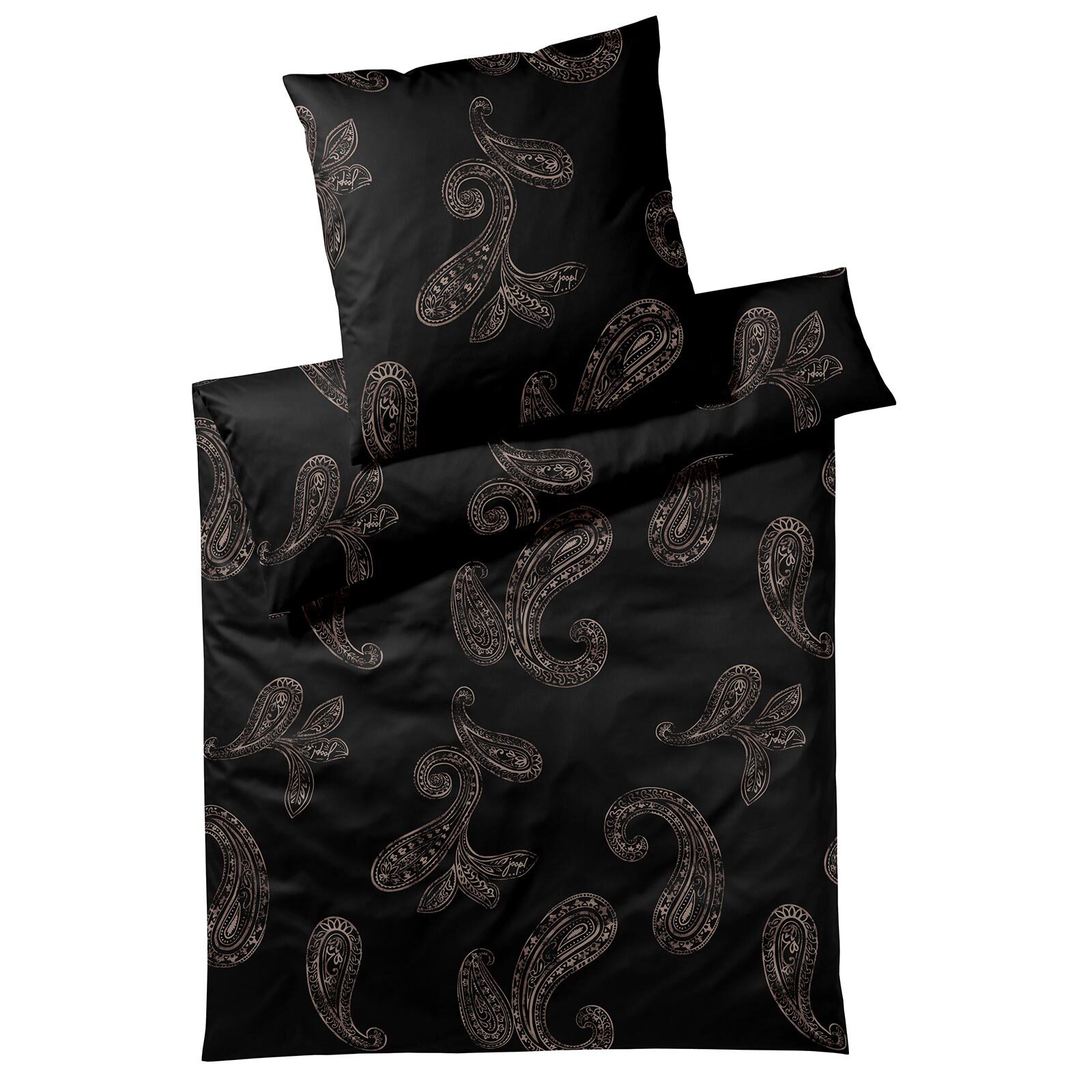 JOOP Bettwäsche Paisley black
