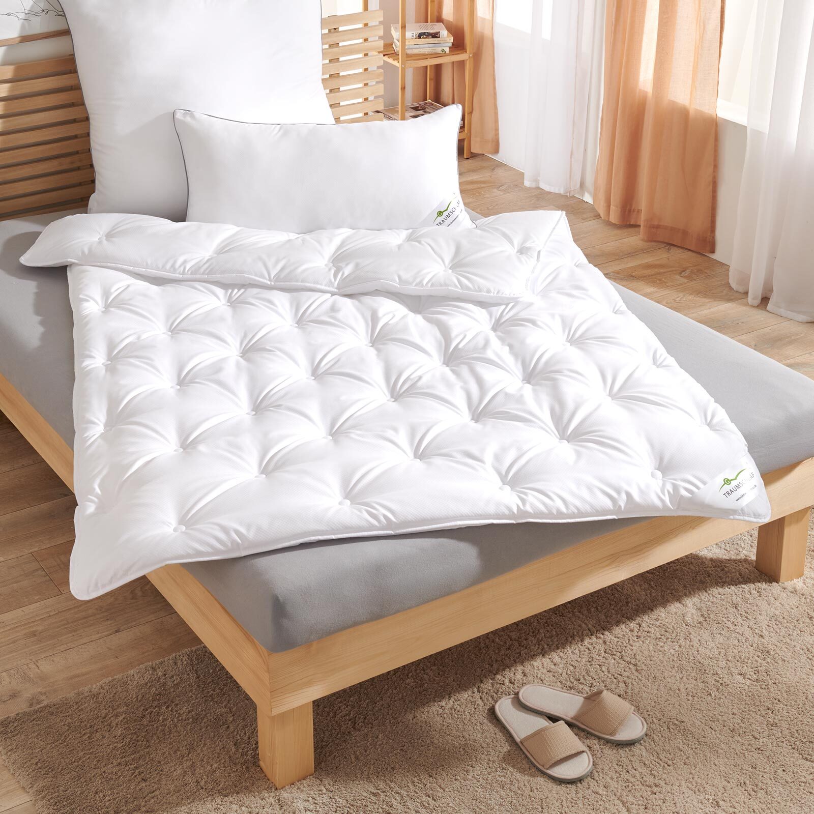 Traumschlaf Faserduvet Down Touch Active medium, Füllung: 100% Polyester